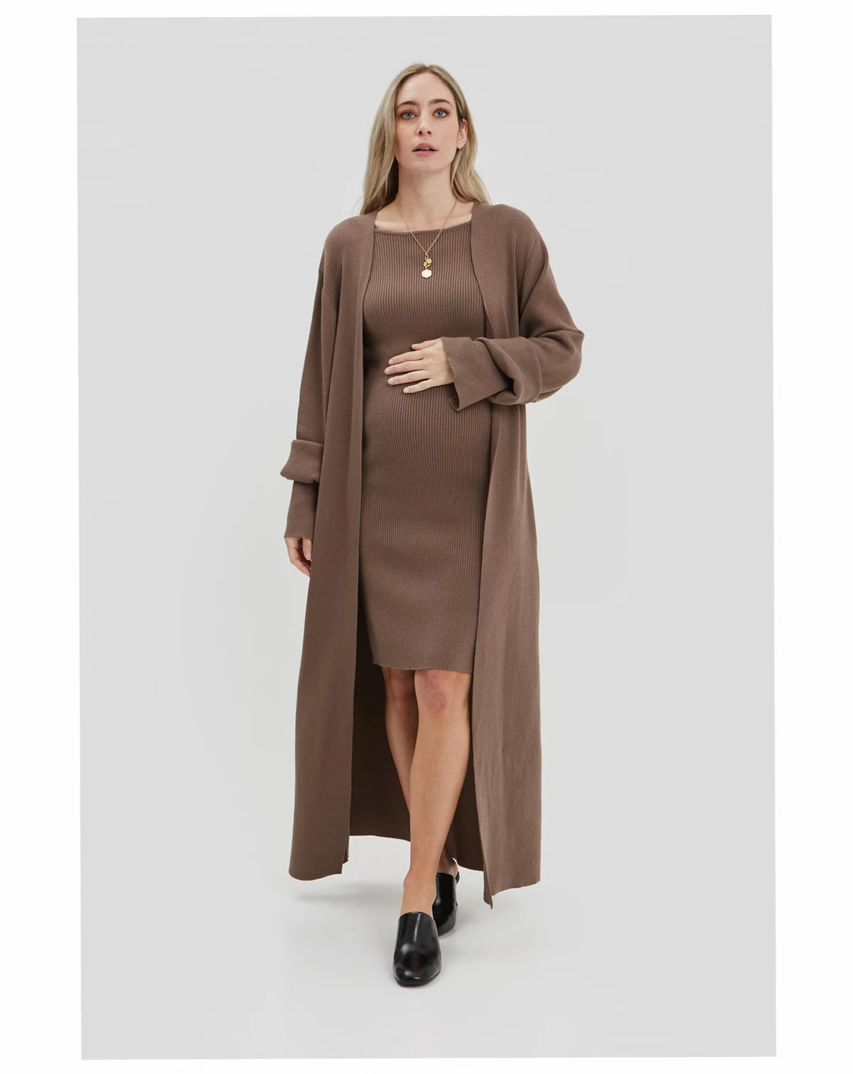 Emaline Full Length Cardigan Coats