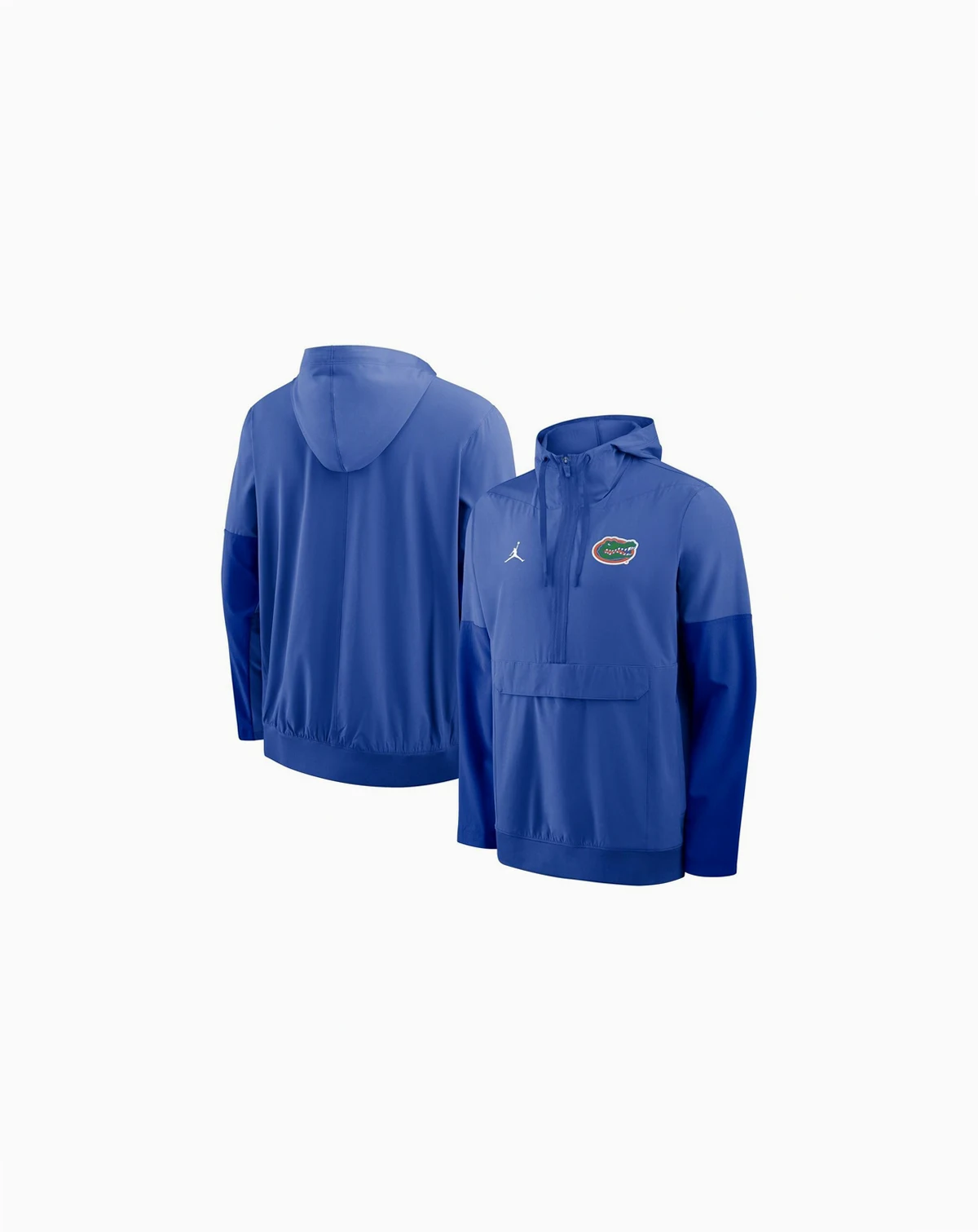 Men's Royal Florida Gators Anorak Half-Zip Hoodie Jacket