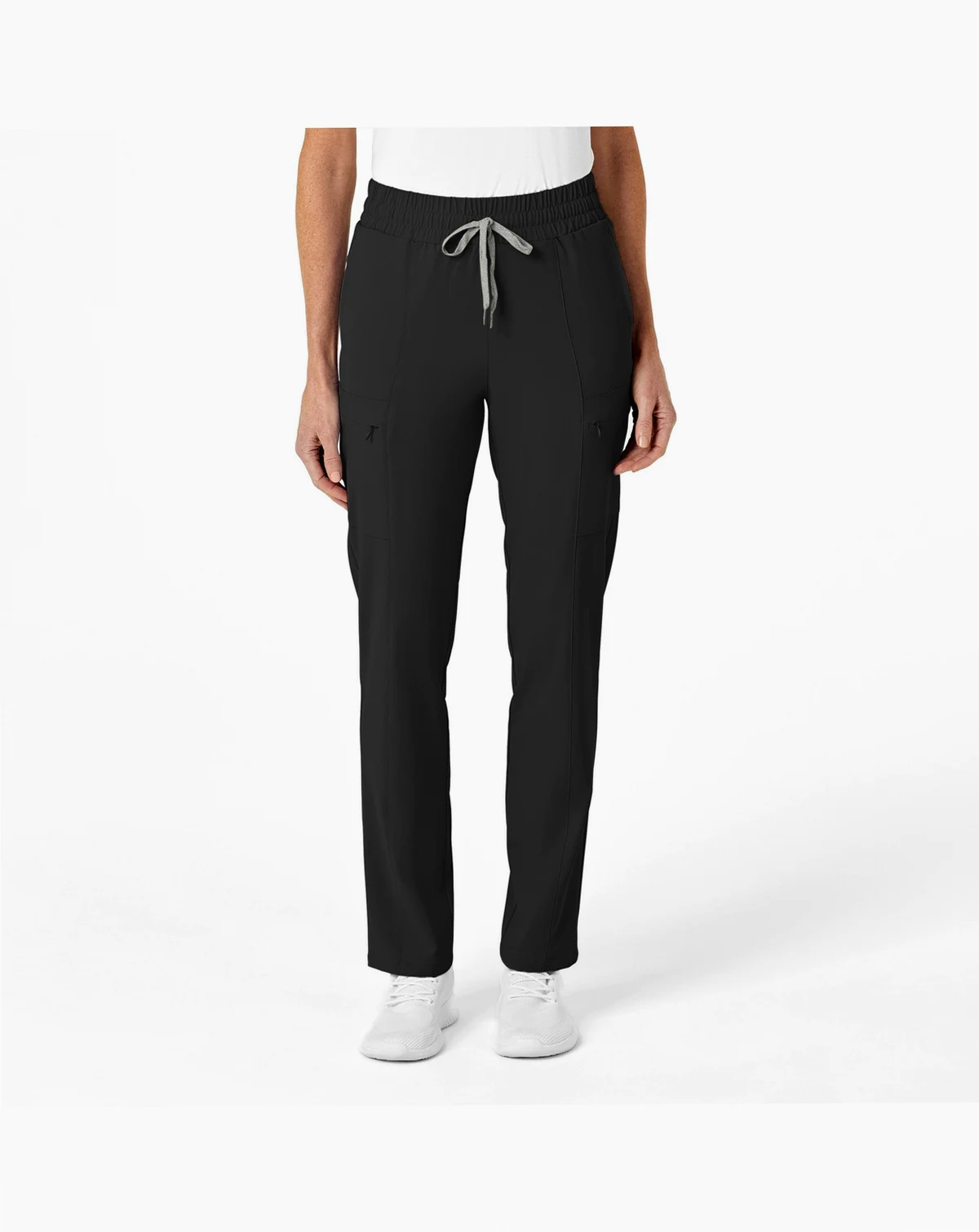 RENEW Women's High Waist Slim Leg Scrub Pant