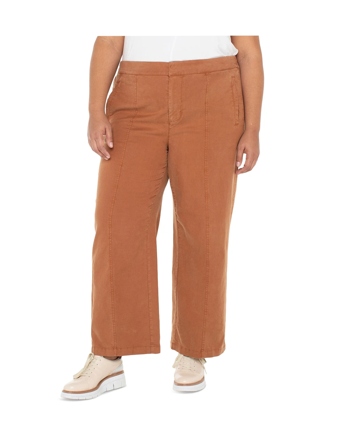 Women's High Rise Wide-Leg Pants