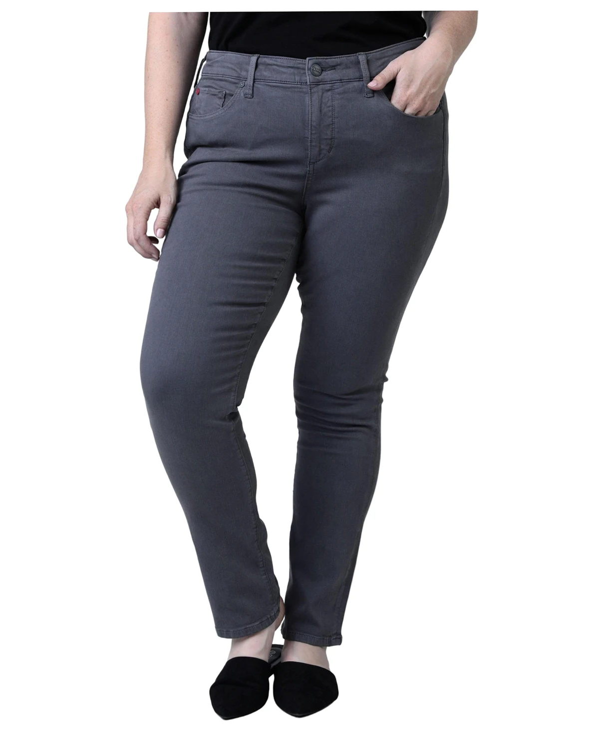 Women's Color mid rise slim in 30" inseam - Andy