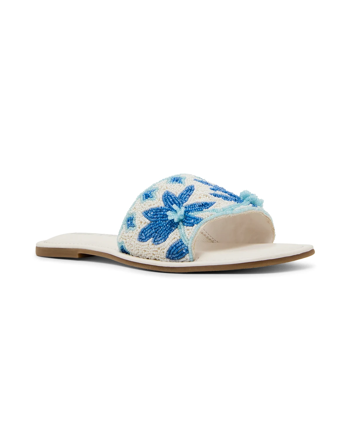 Women's Brianne Beaded Slide Flat Sandals