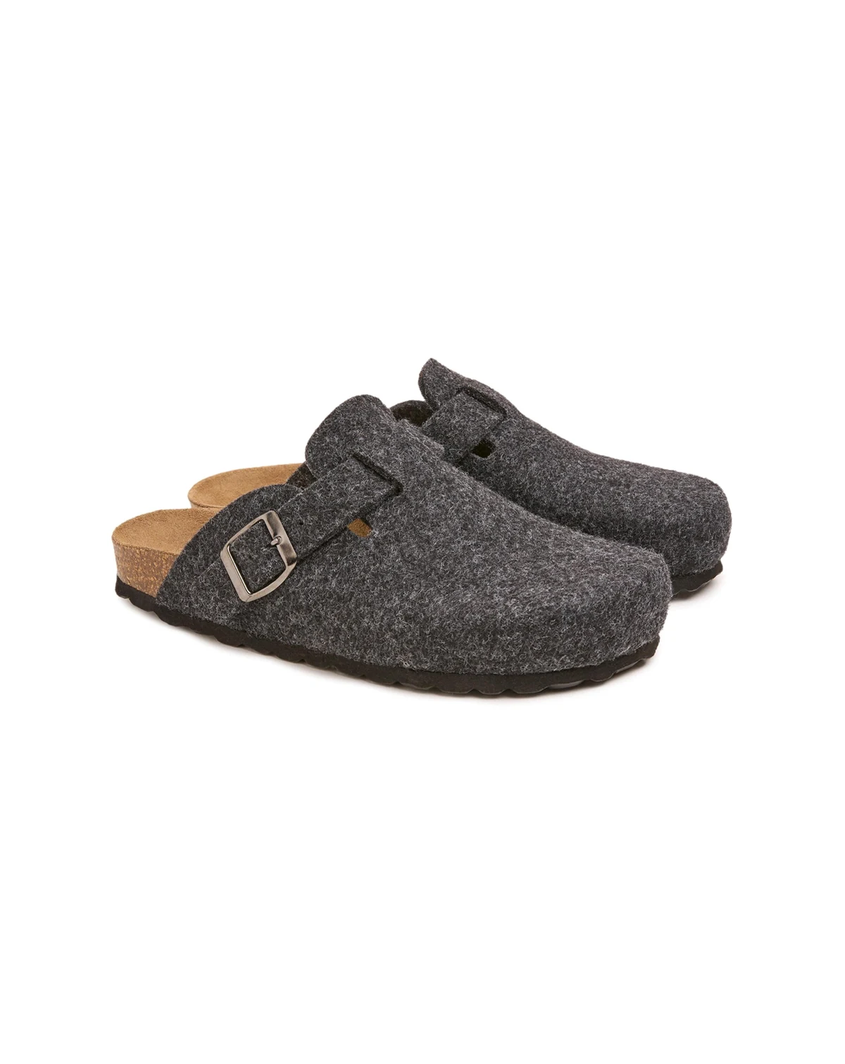 Felt Buckle Clog