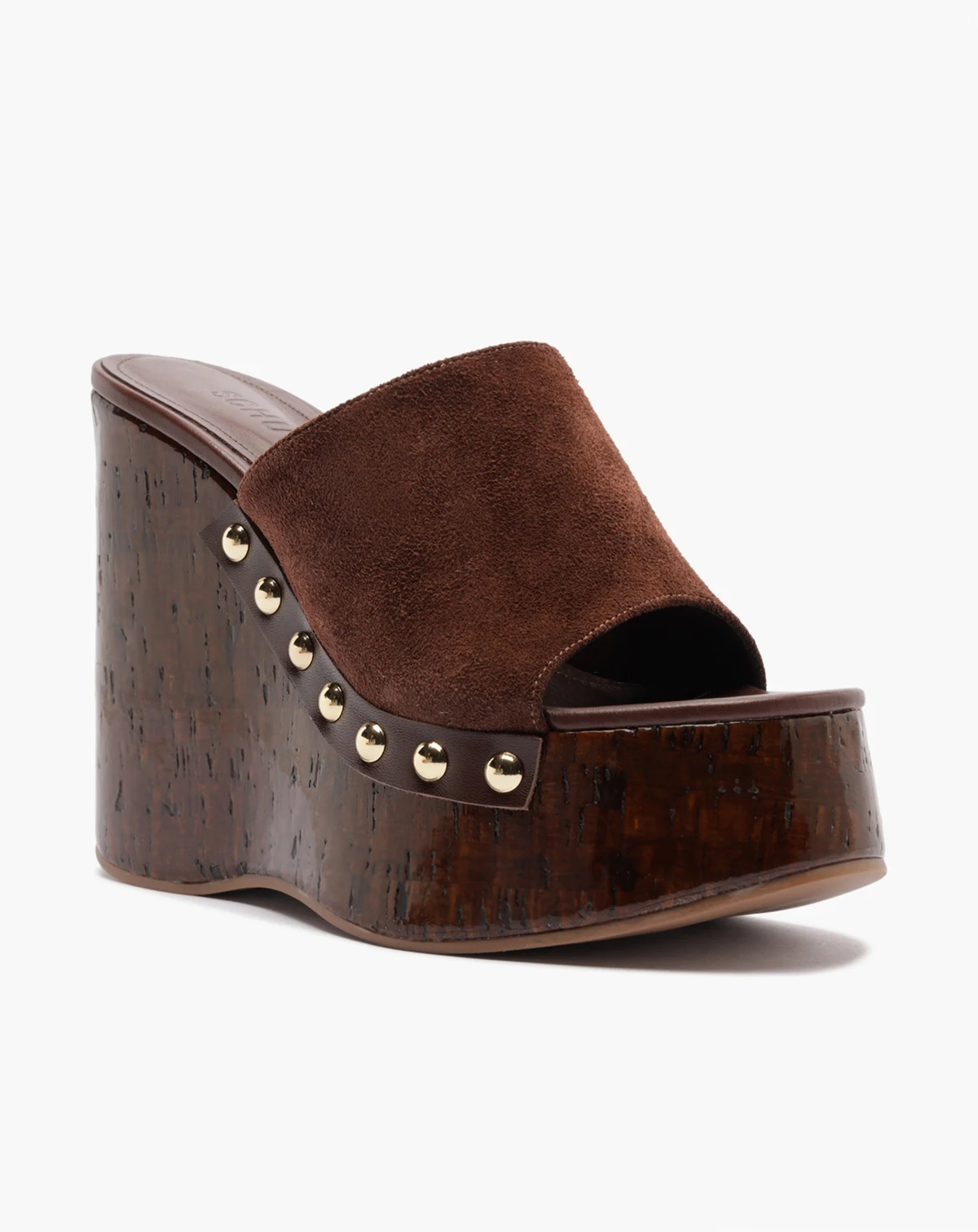 Women's Dalle Studs Slip-On Wedge Sandals