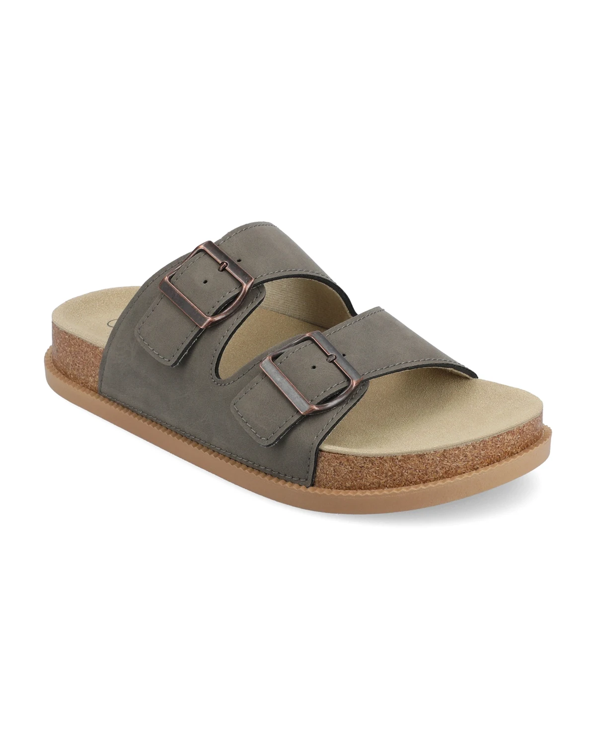 Women's Tula Double Buckle Footbed Flat Sandals