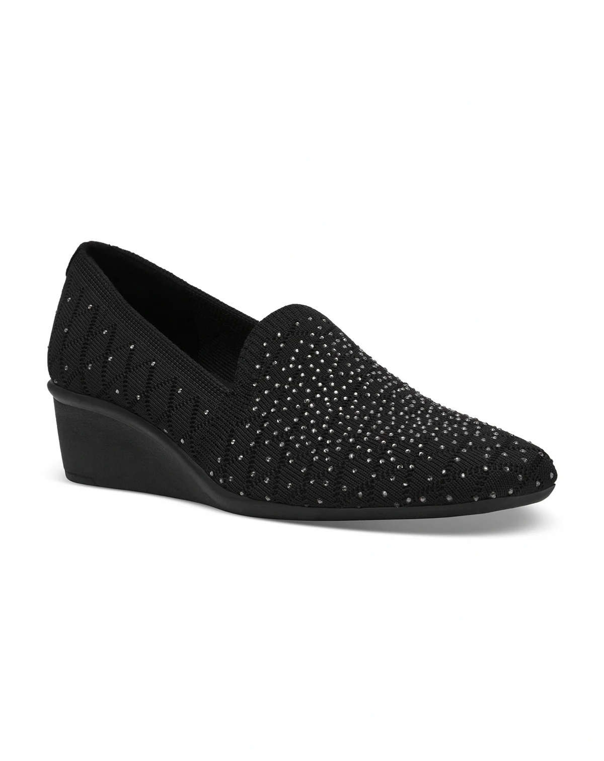 Women's Wendell-C Rhinestone Wedge Loafers