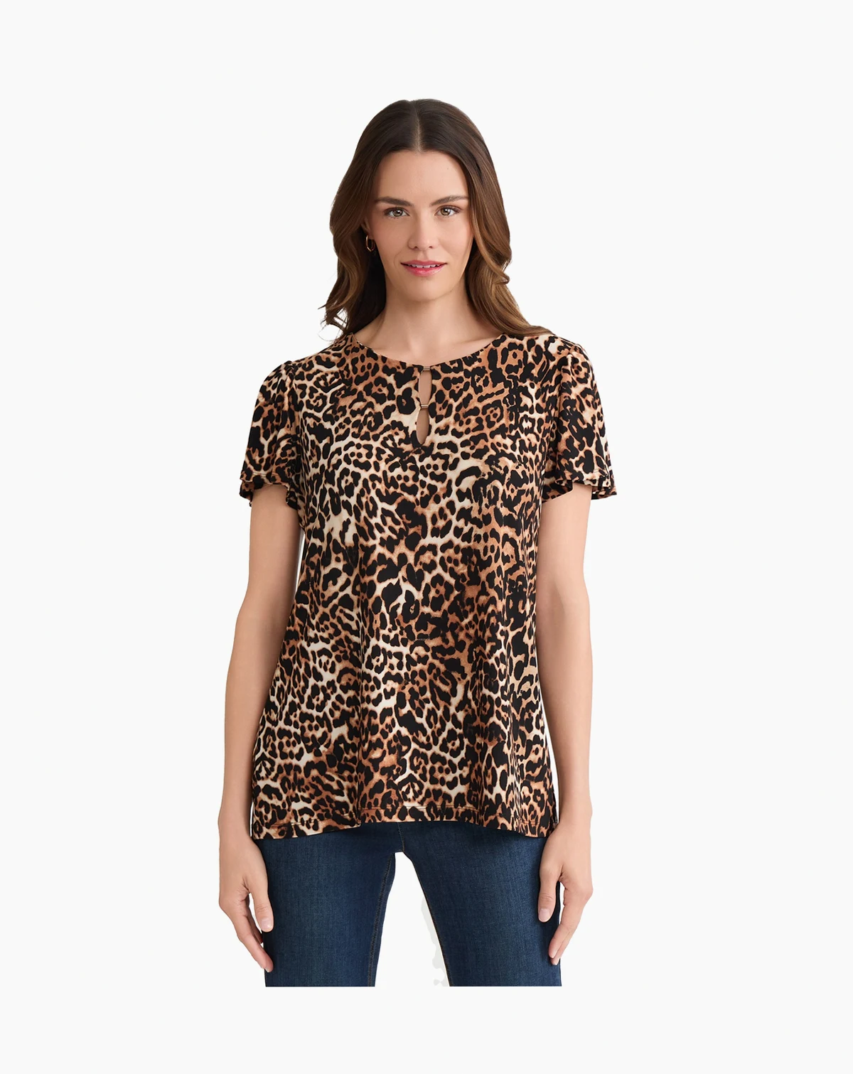 Women's Flutter Sleeve Tops