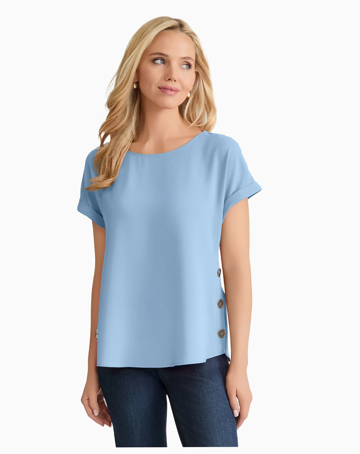 Women's Short Sleeve Crewneck Top