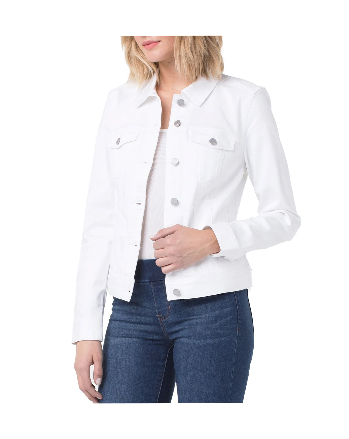 Women's Petite Classic Jean Jacket