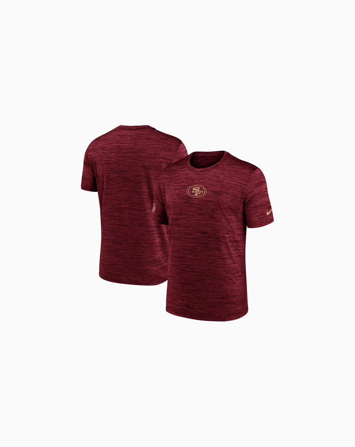 Men's Scarlet San Francisco 49ers Big Tall Sideline Velocity Performance T-Shirt