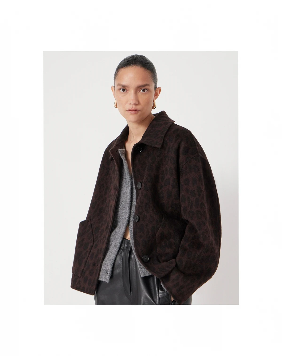 Women's Pure Wool Double Faced Jacket