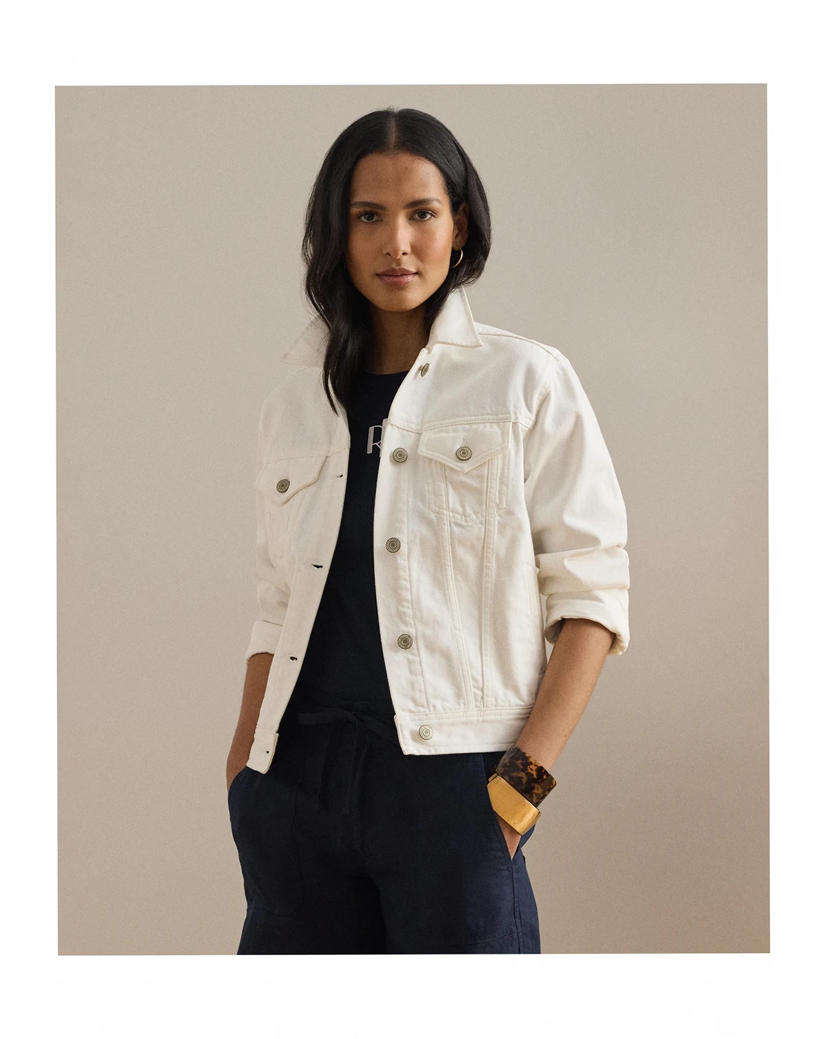 Women's Denim Trucker Jacket