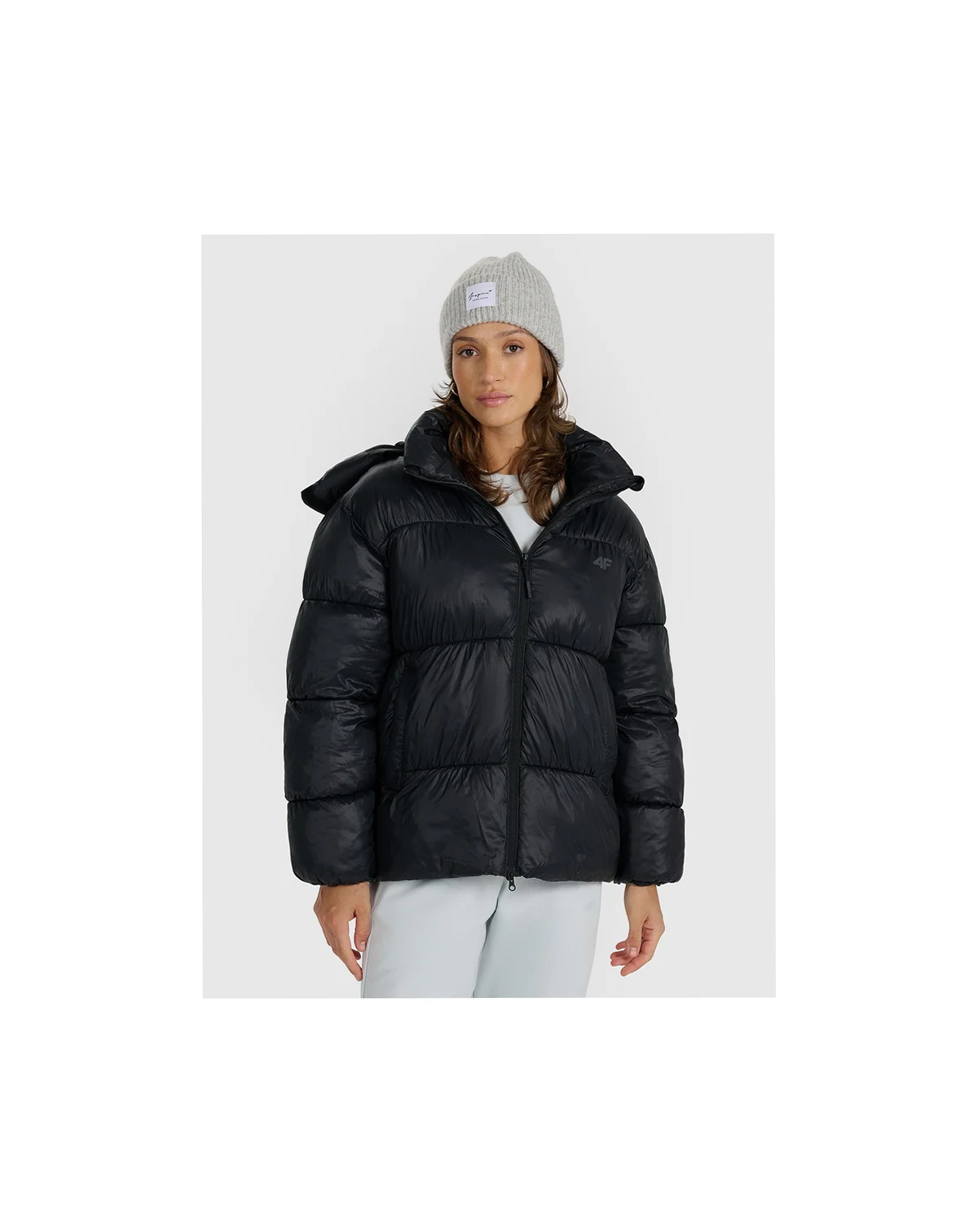 Women's Down Jacket With Synthetic Filling Oversized