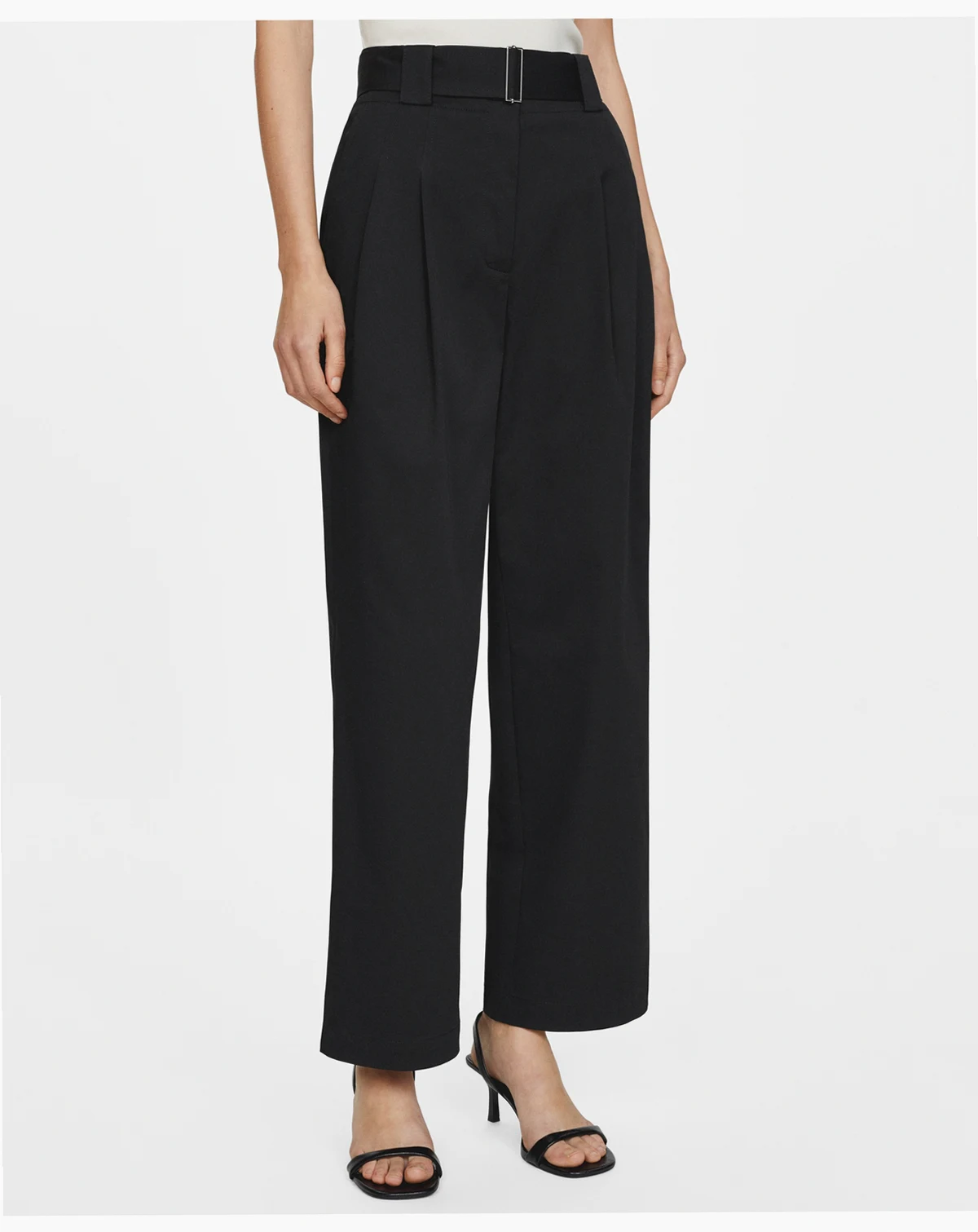 Women's Pleated Suit Pants