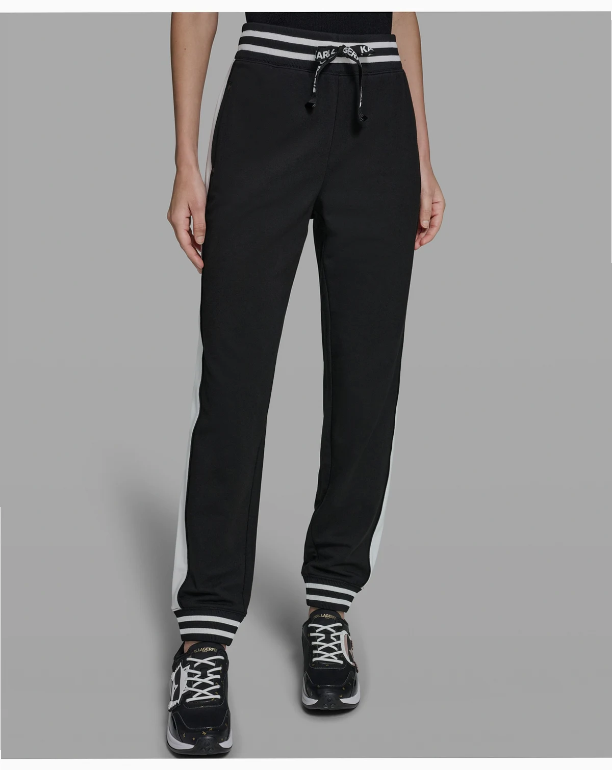 Women's Color Blocked Pull-On Joggers