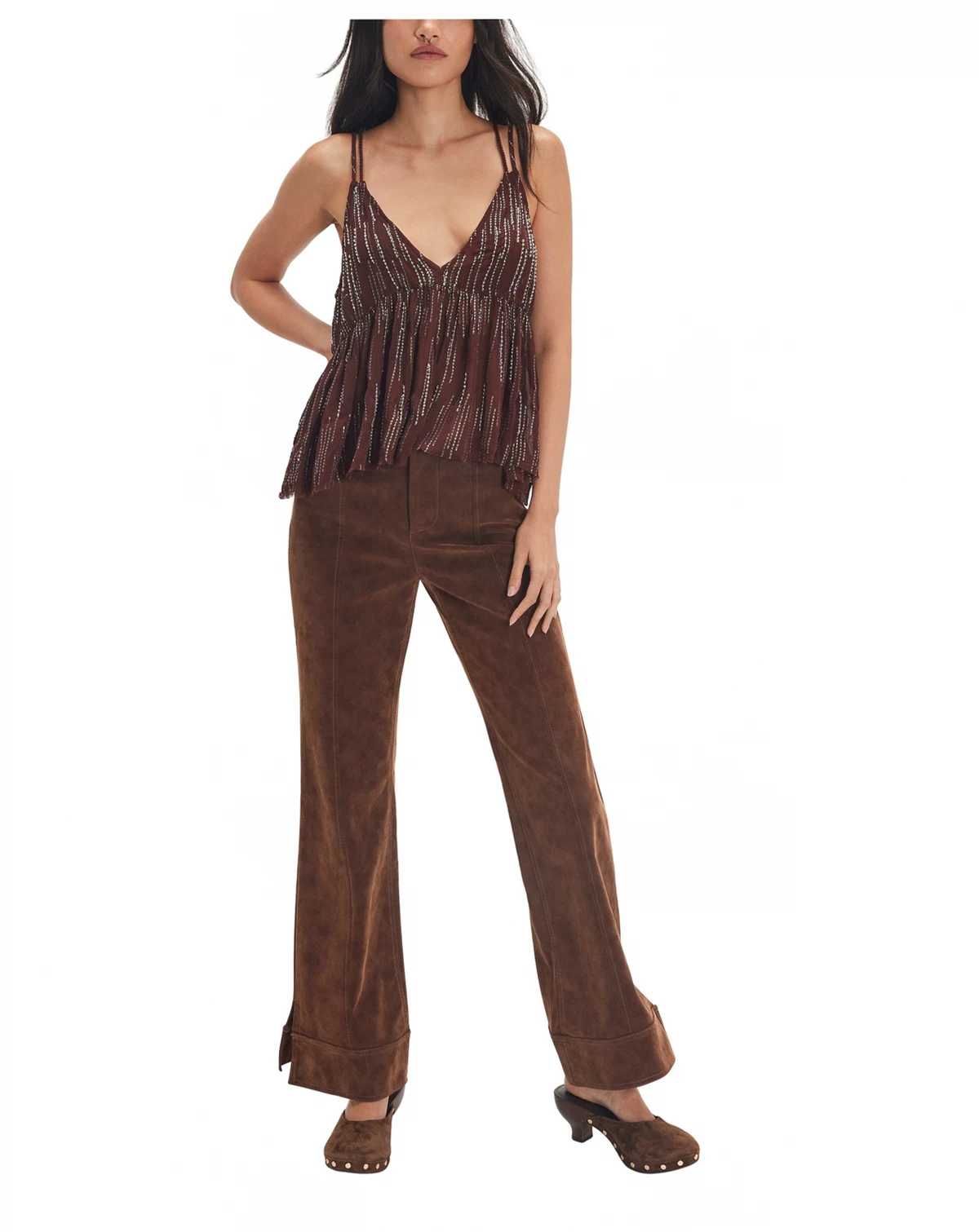 Women's Glow Up Wide-Leg Pull-On Pants