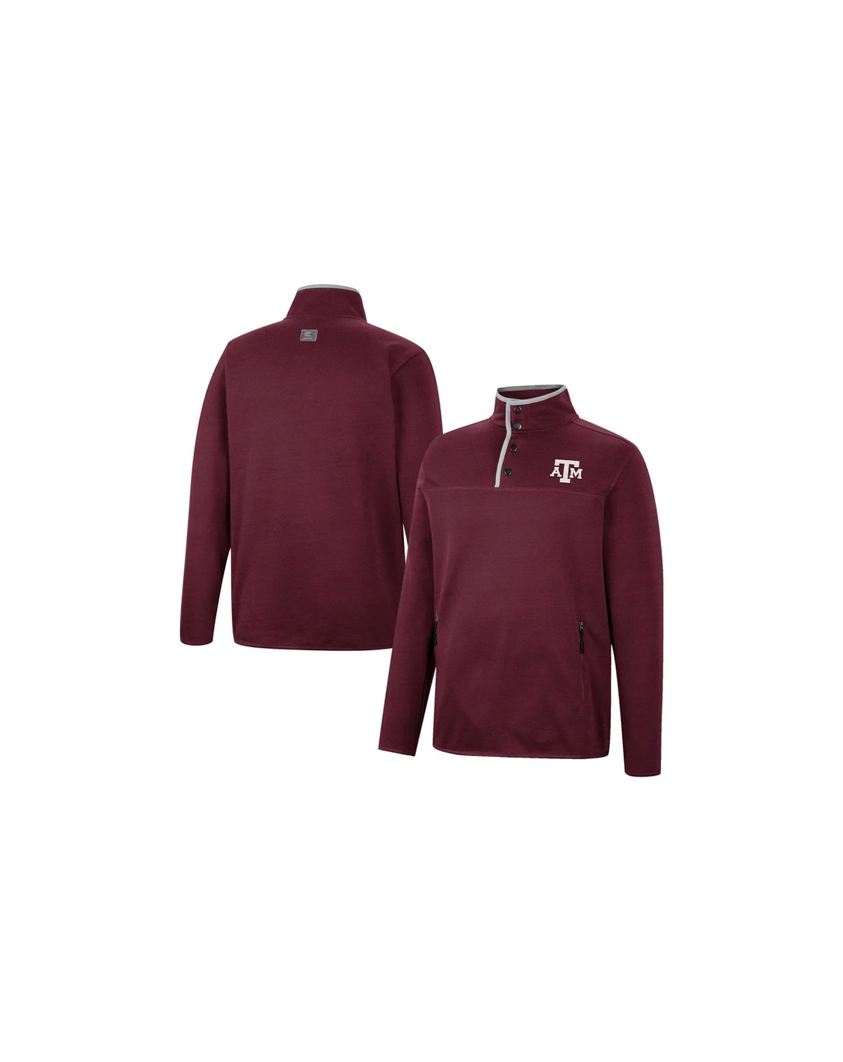Men's Maroon Texas A&M Aggies Rebound Quarter-Snap Jacket
