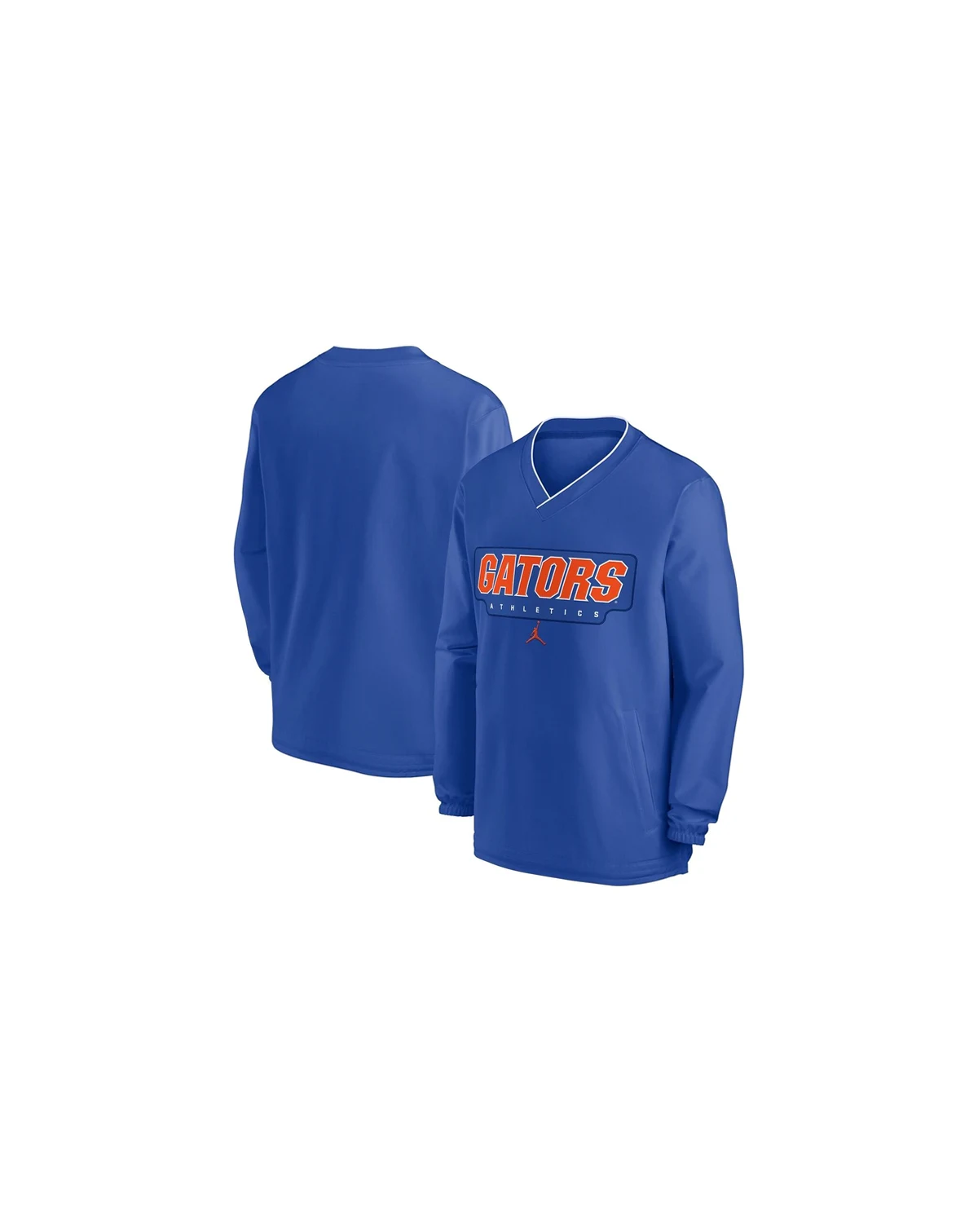 Men's Royal Florida Gators 2024 Sideline Pullover Windshirt