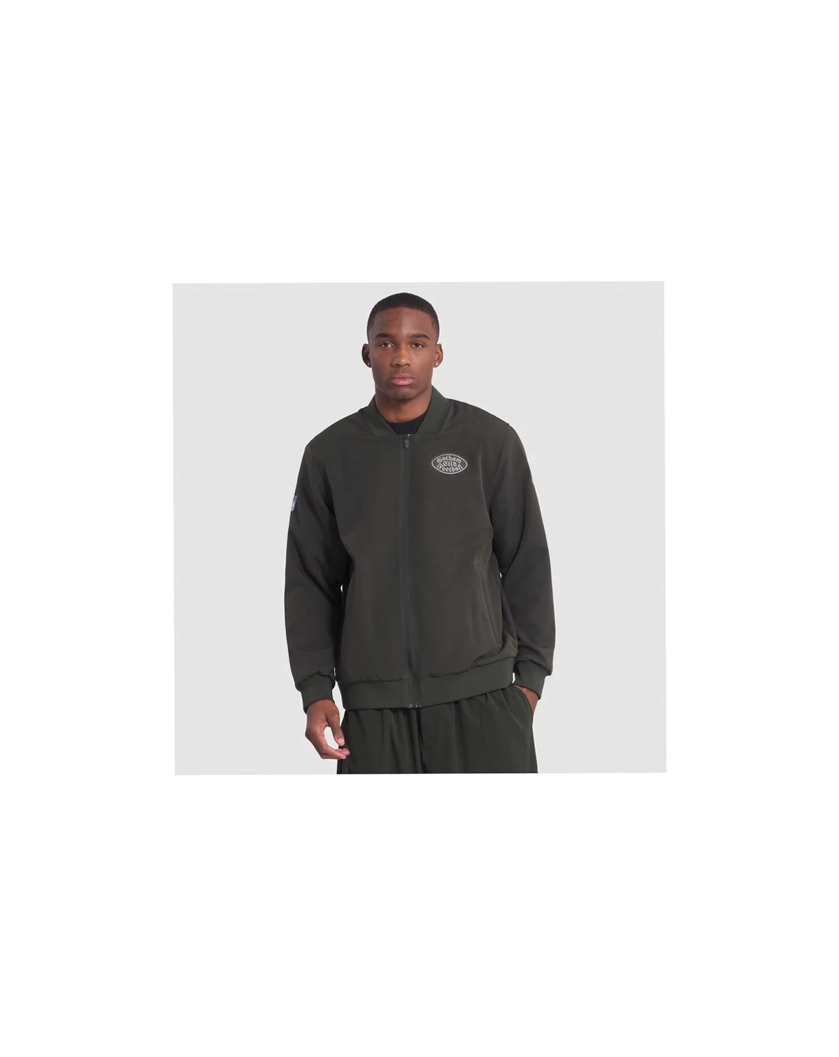 Men's Gotham Green New York Jets 2025 Rivalries Collection Sideline Full-Zip Bomber Jacket