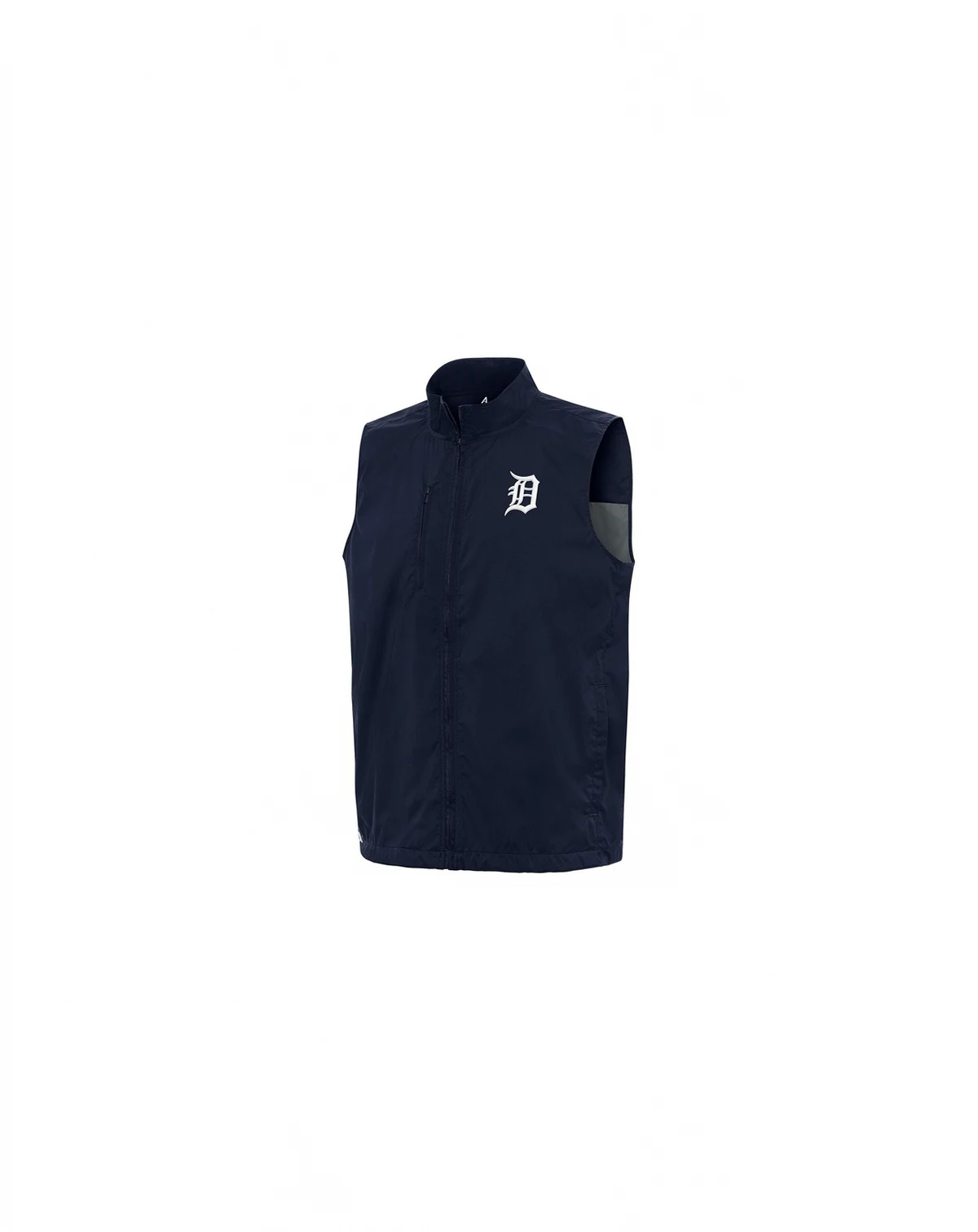 Men's Navy Detroit Tigers Brisk Full-Zip Vest