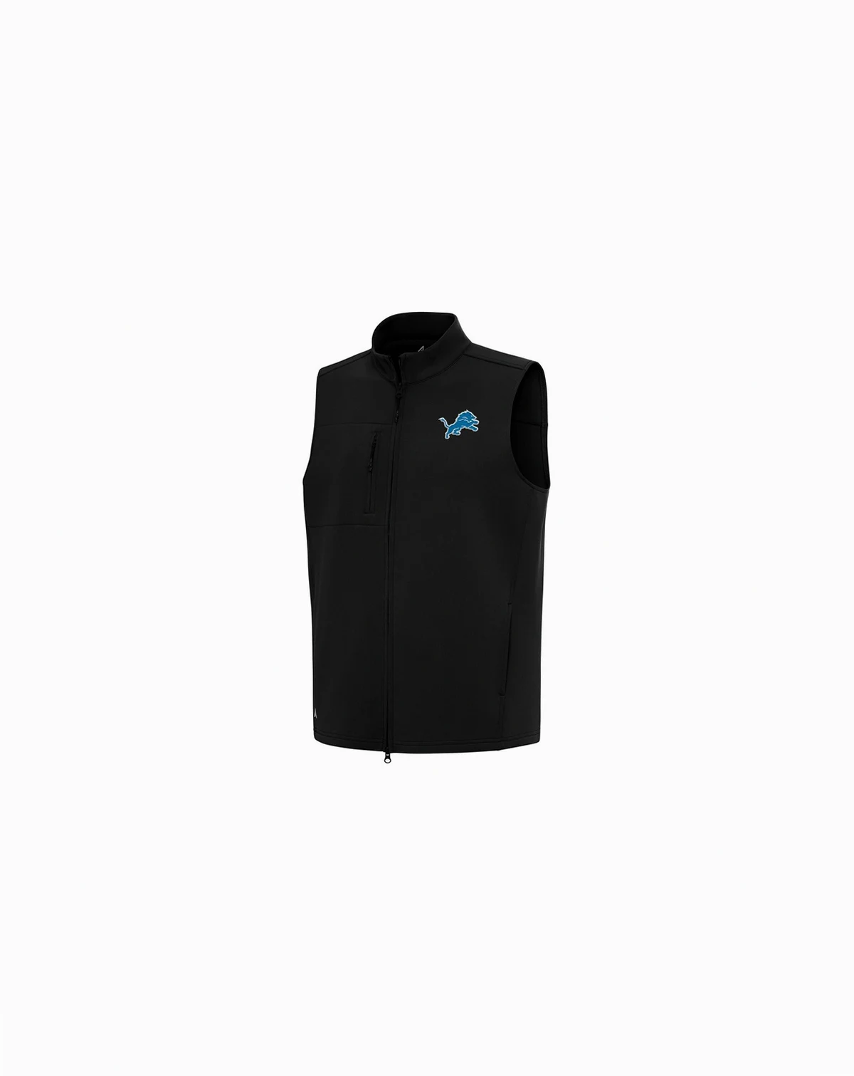 Men's Black Detroit Lions Demand Full-Zip Vest