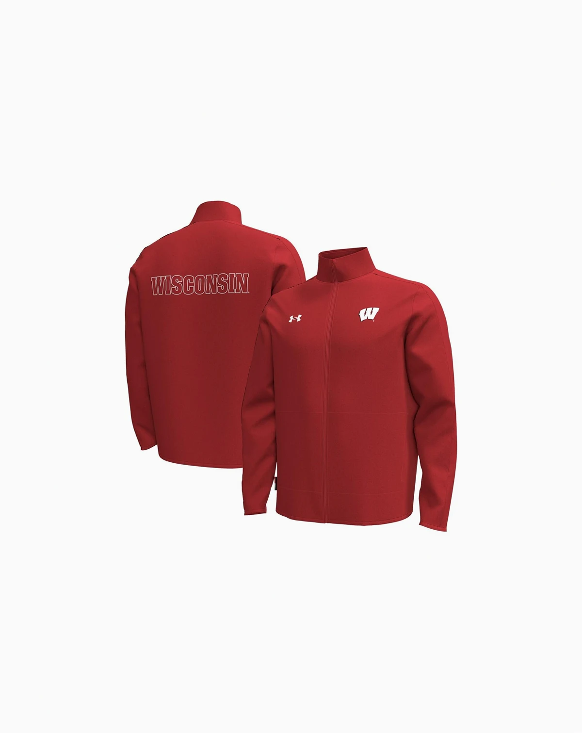 Men's Red Wisconsin Badgers Command Full-Zip Jacket