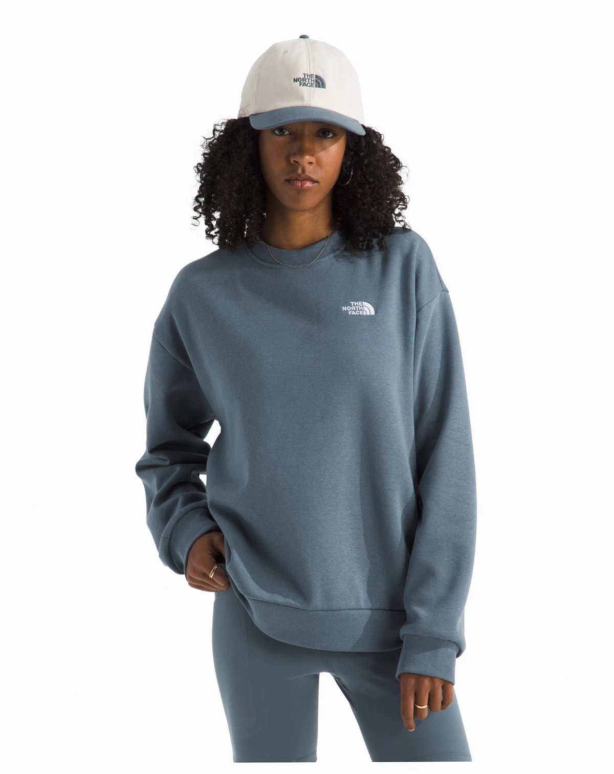 Women's Evolution Simple Dome Oversized Crewneck Sweatshirt