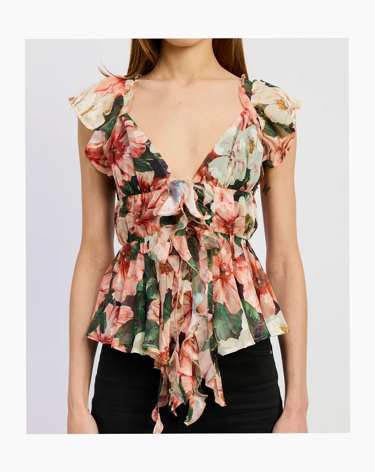 Women's Clarabell Sleeveless V-Neck Top