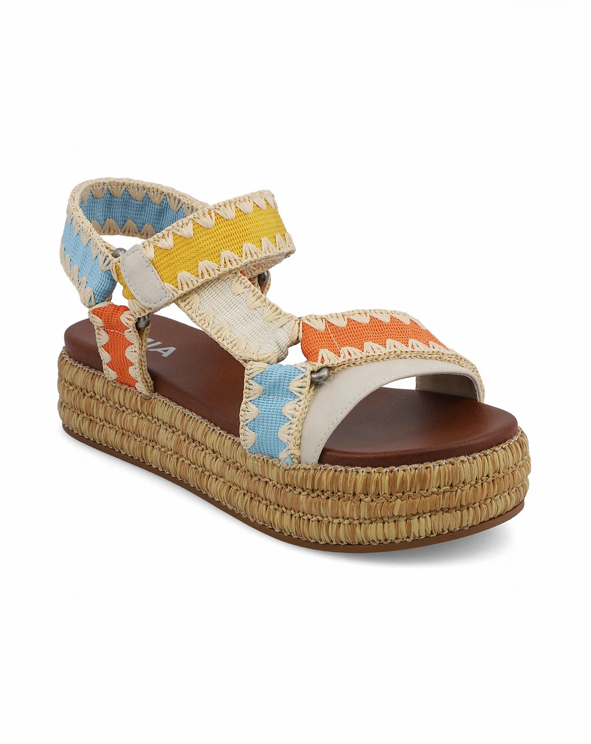 Women's Malti Flatform Round Toe Sandals