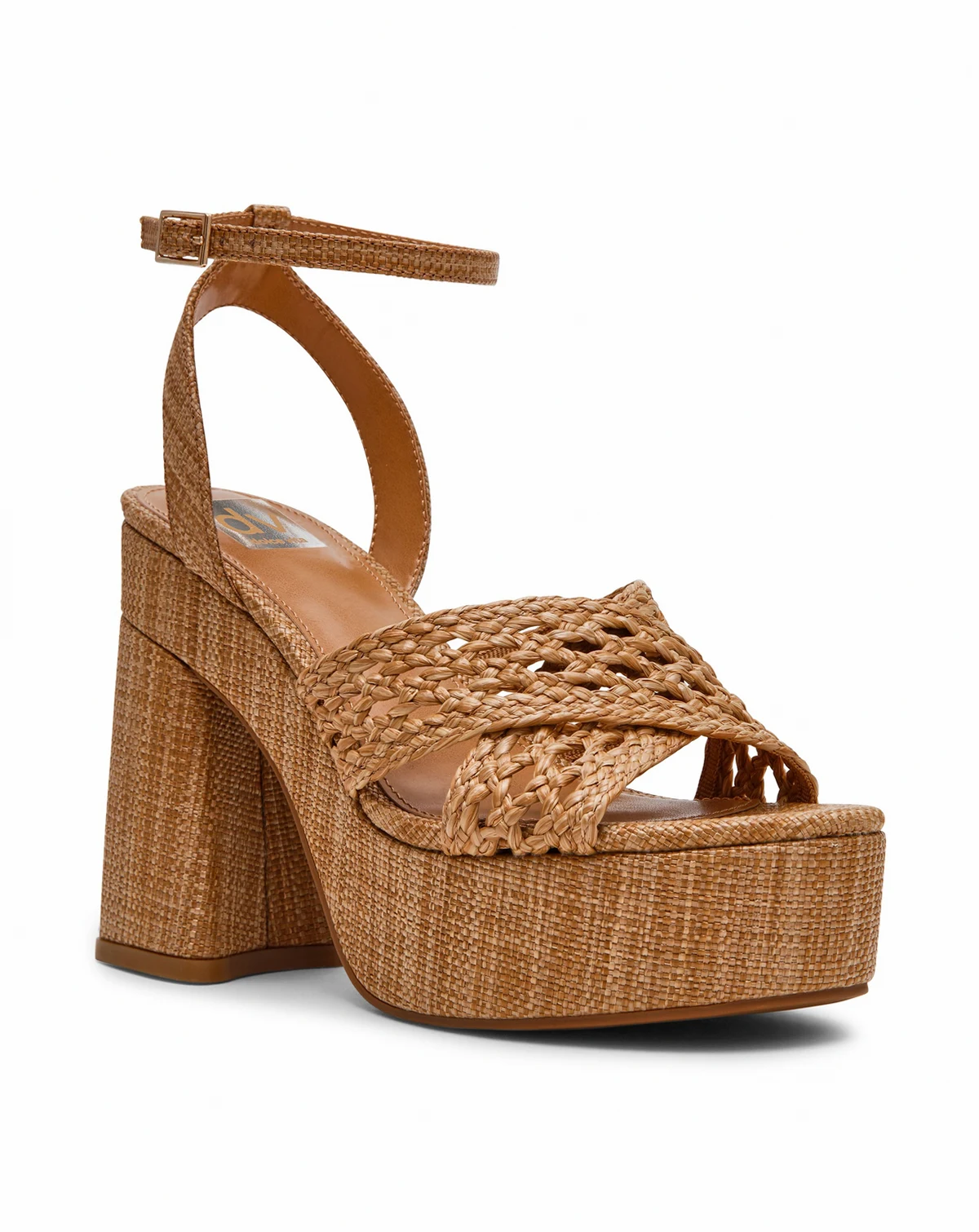 Women's Whisora Crossband Raffia Woven Platform Dress Sandals