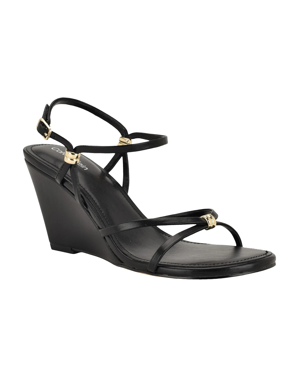 Women's Deliney Strappy Wedge Dress Sandals