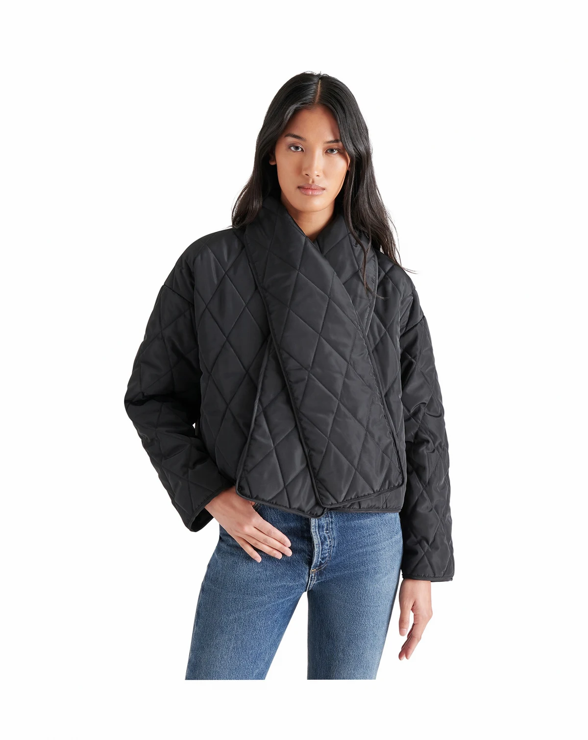Women's Diarine Scarf Quilted Jacket