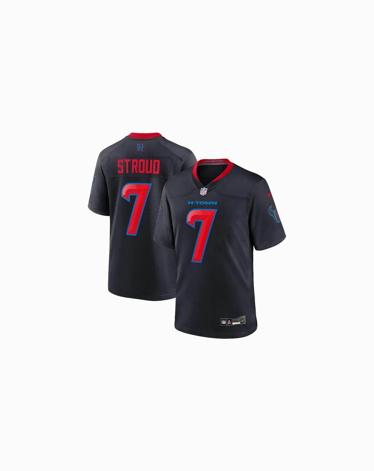 Men's C.J. Stroud Navy Houston Texans 2nd Alternate Game Jersey