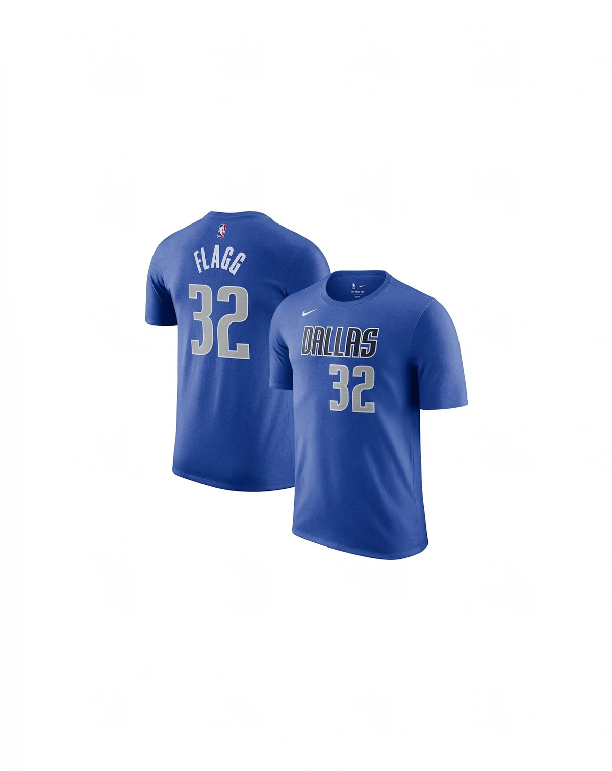 Men's Cooper Flagg Blue Dallas Mavericks 2025 NBA Draft Icon Name Number T-Shirt