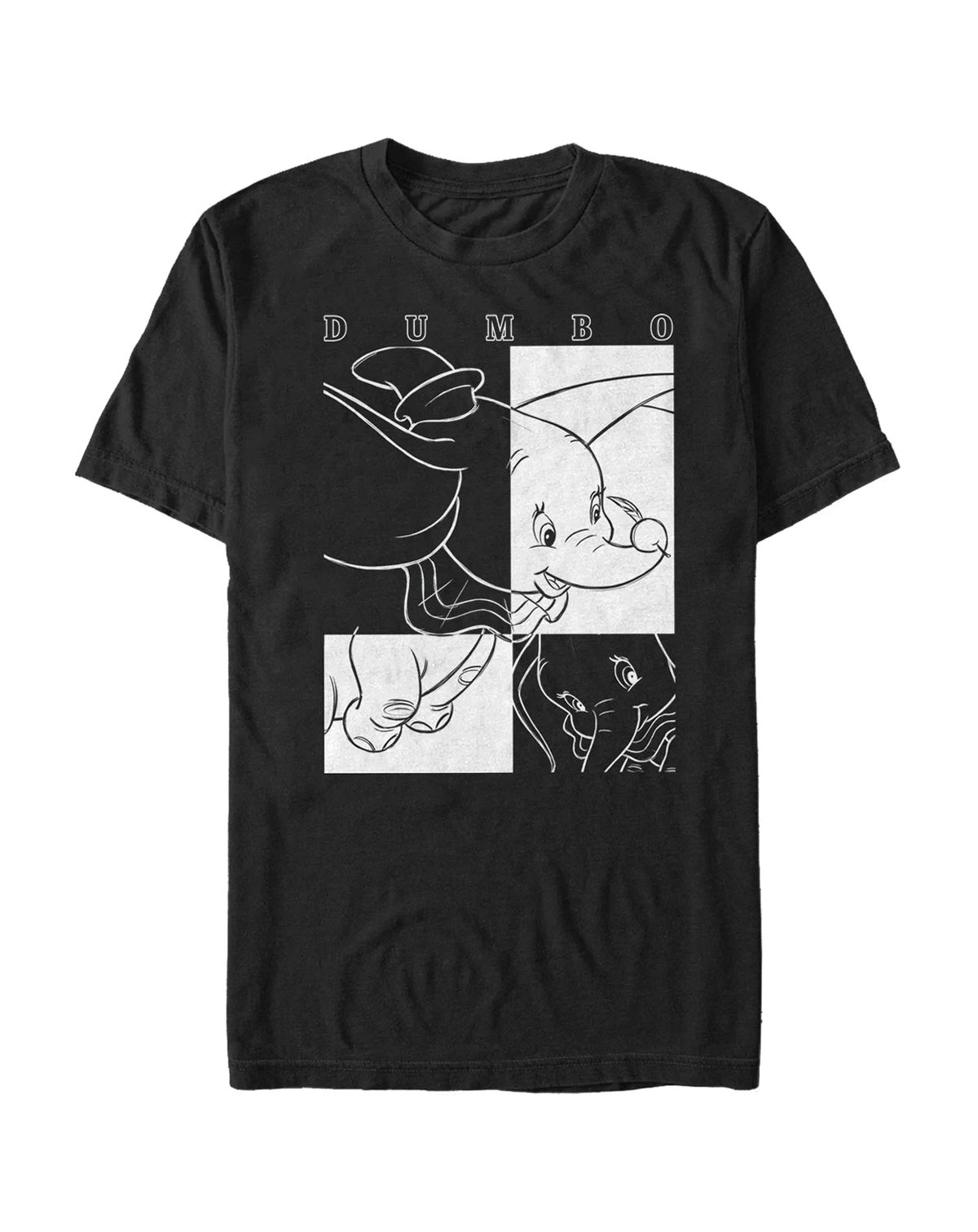Men's Dumbo Contrast Short Sleeve T-Shirt