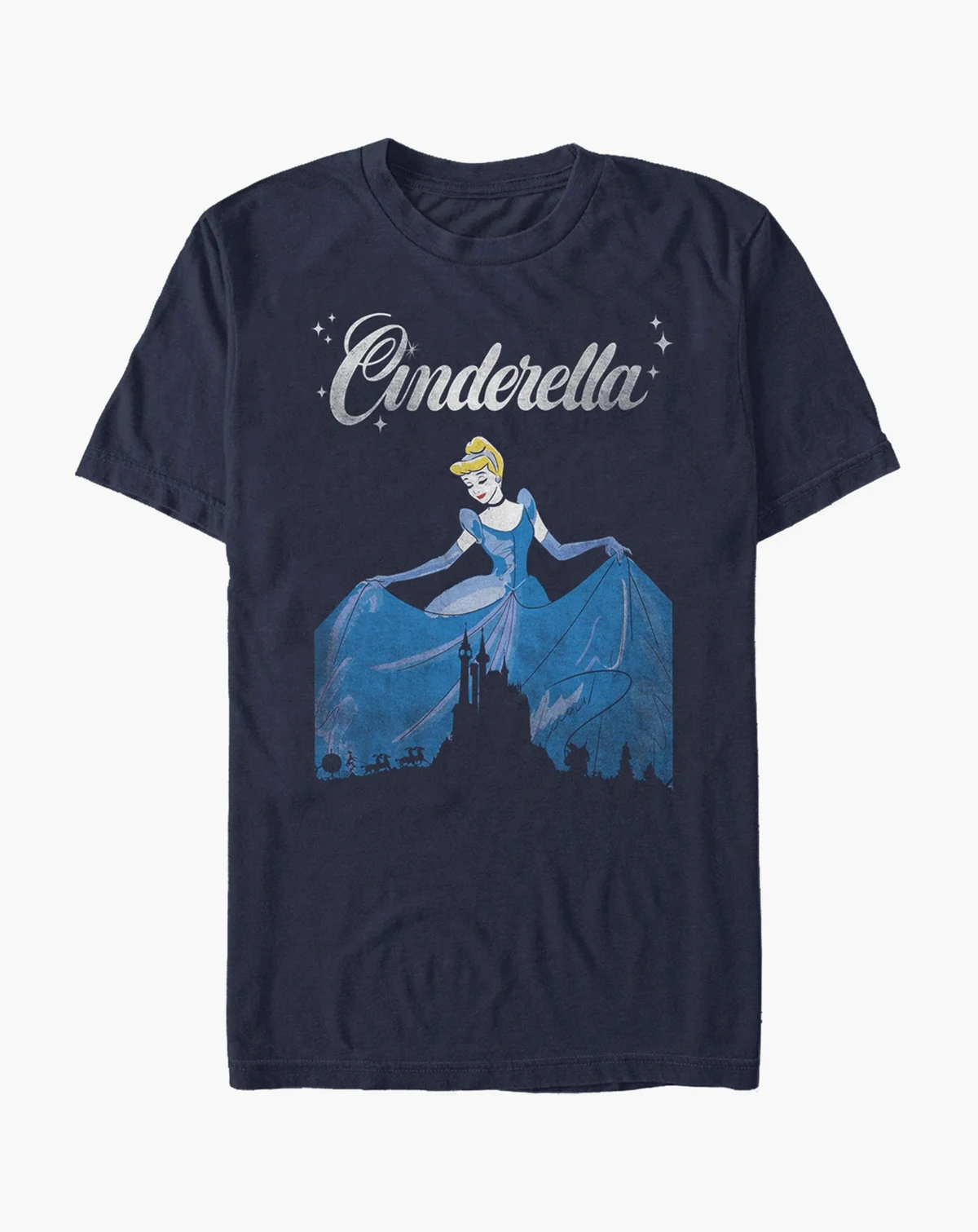 Men's Dancing Cinderella Short Sleeve Crew T-shirt