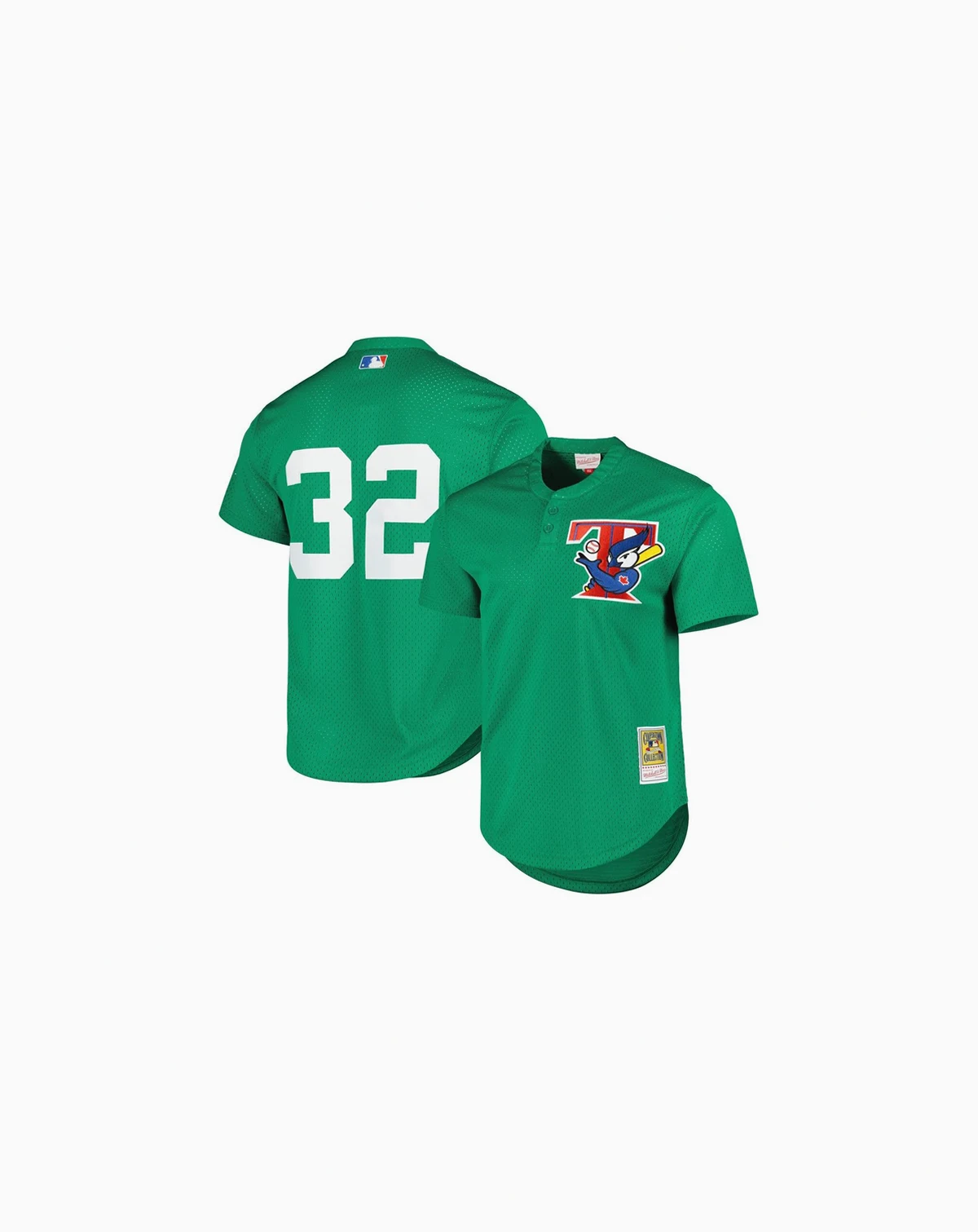 Men's Green Toronto Blue Jays Cooperstown Collection Mesh Batting Practice Jersey