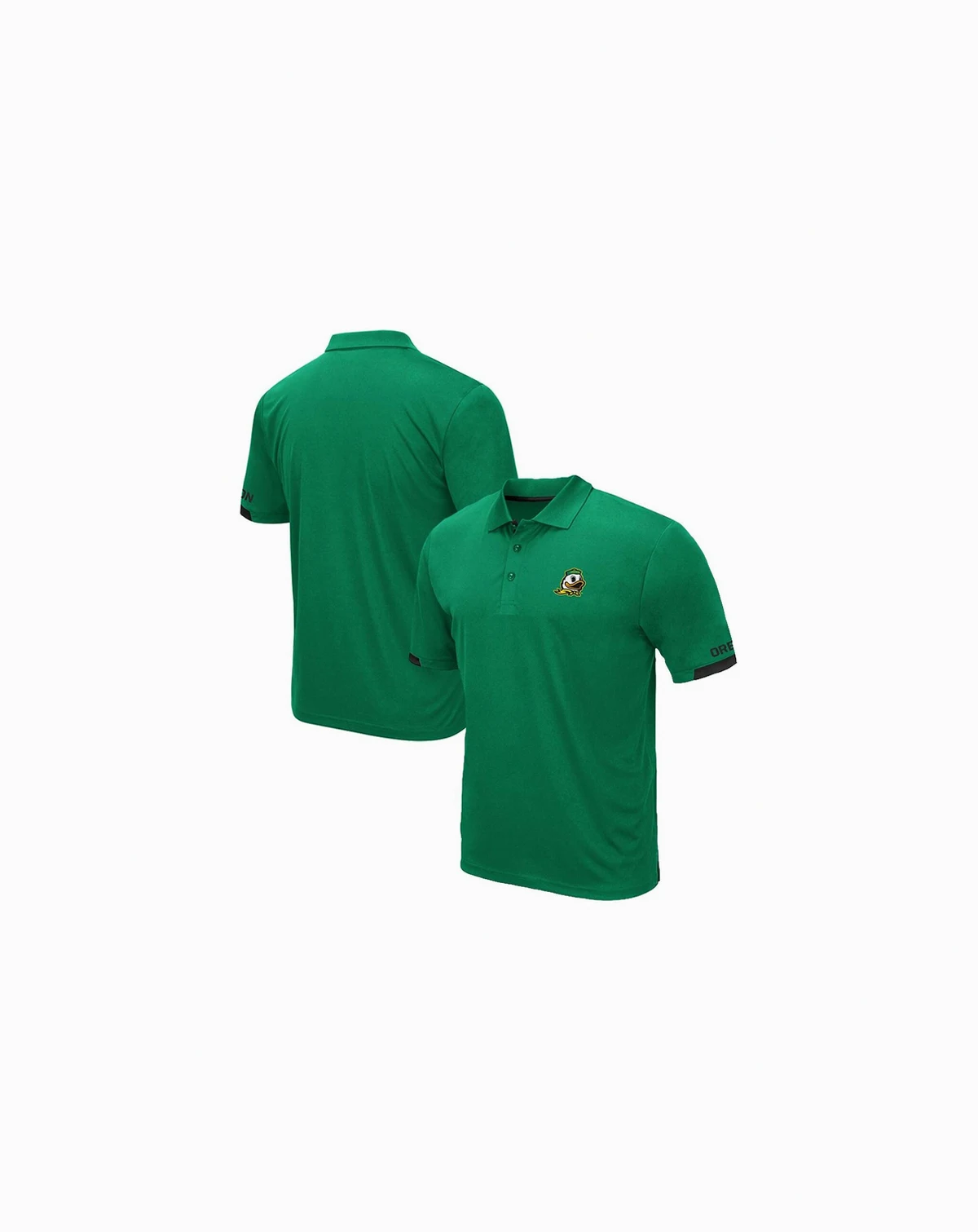 Men's Green Oregon Ducks Big and Tall Santry Polo Shirt