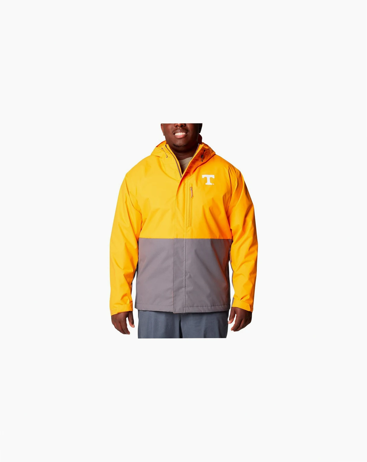 Men's Scarlet Ohio State Buckeyes Big Tall Field Bound Omni-Tech Full-Zip Jacket