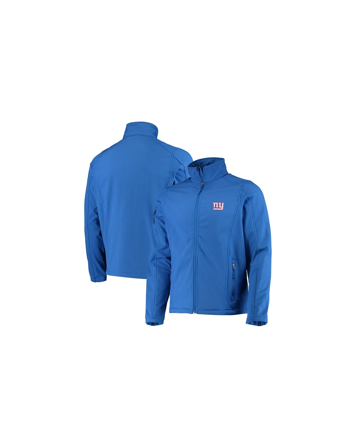 Men's Royal New York Giants Sonoma Softshell Full-Zip Jacket