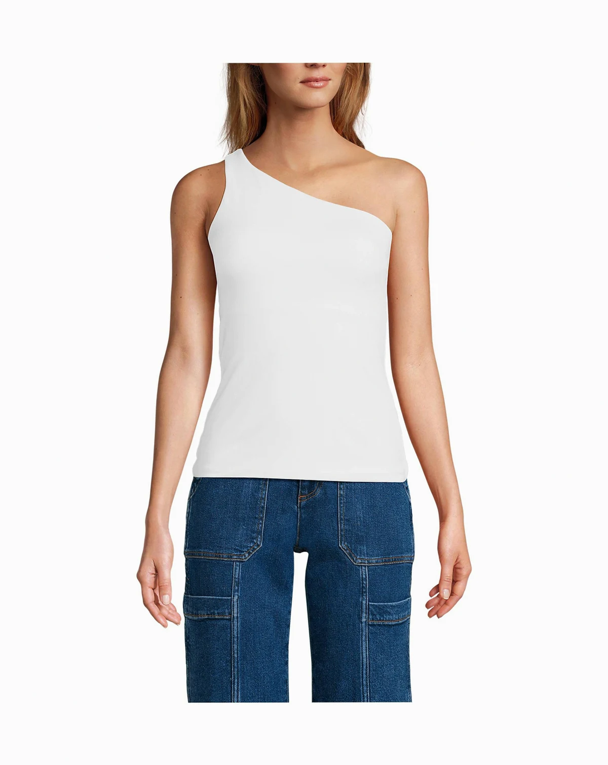 Women's Slender One Shoulder Top