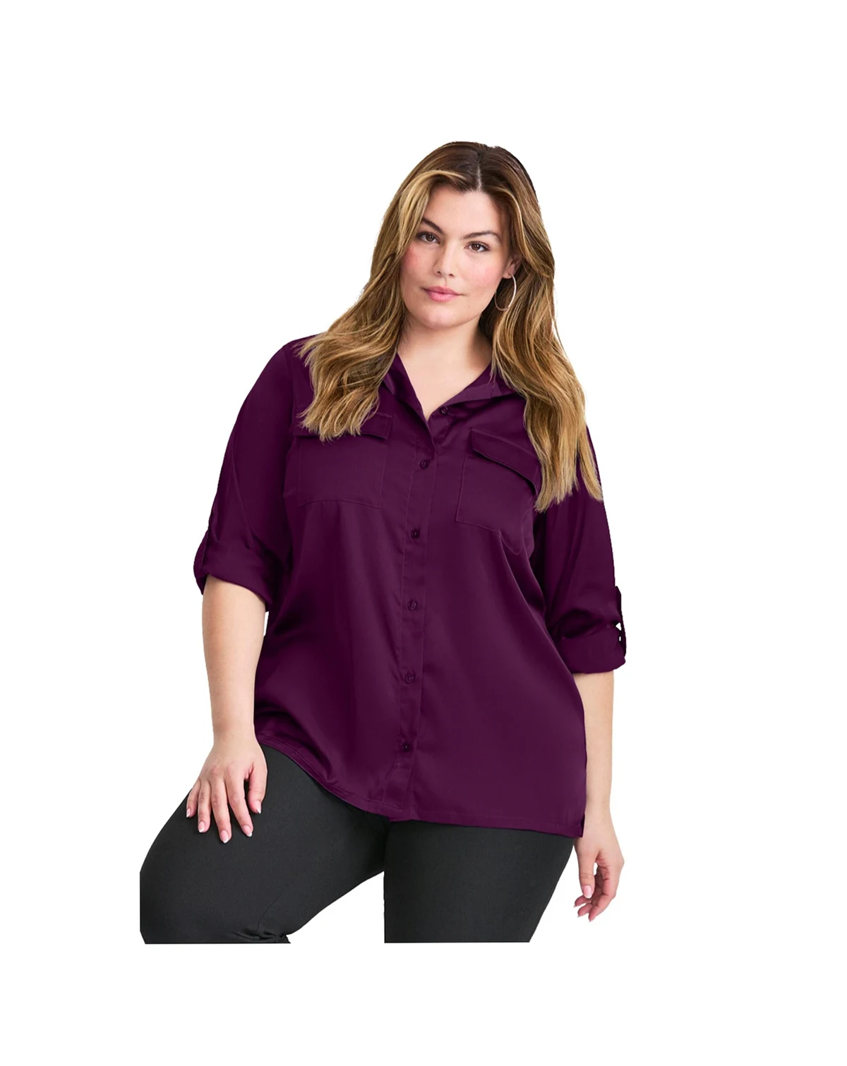 Women's Sateen Utility Shirt