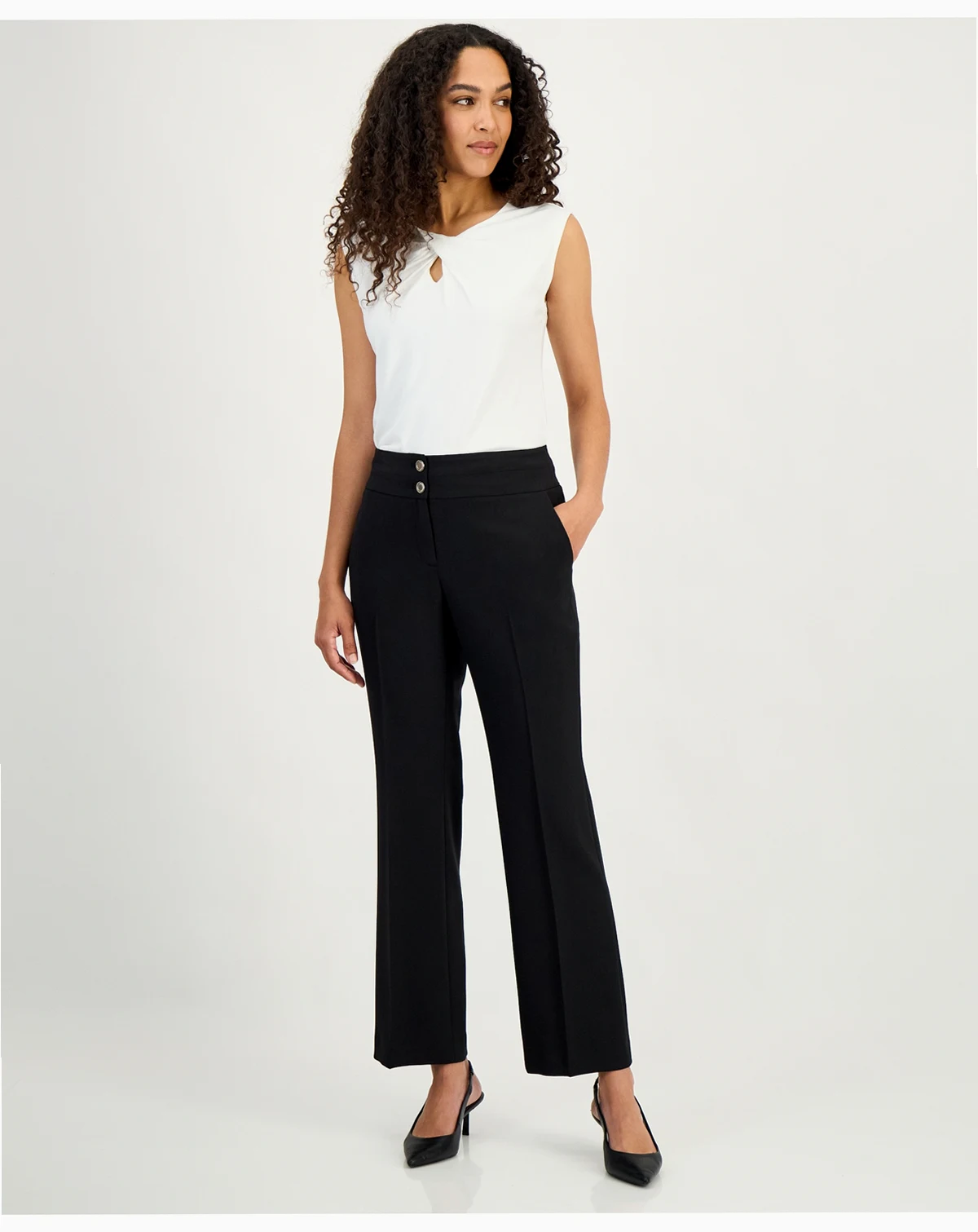 Women's Ava Bootleg Pants, Regular & Petite