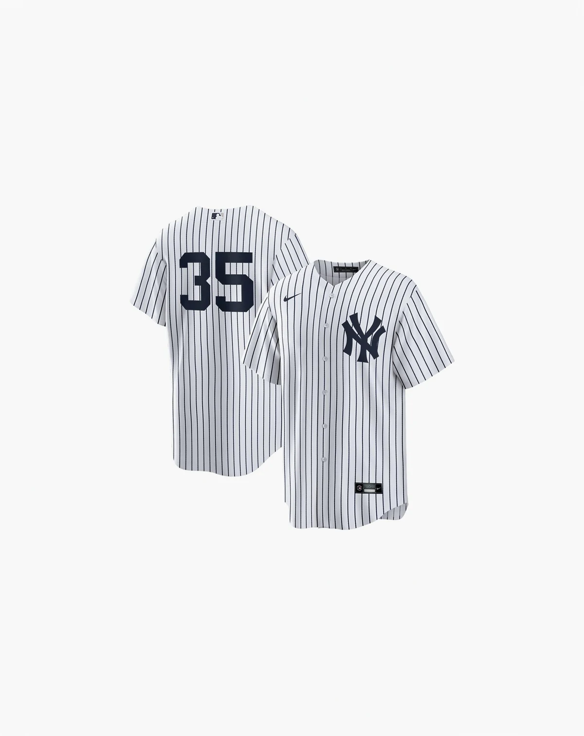 Men's Cody Bellinger White New York Yankees Home Replica Player Jersey