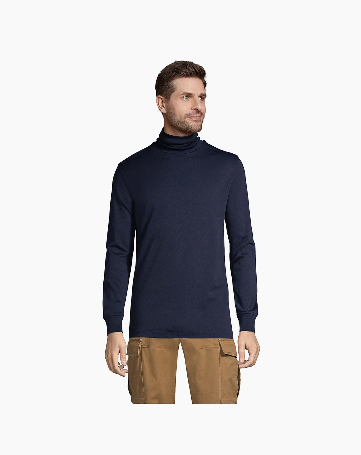 Men's Cotton Supima Turtleneck