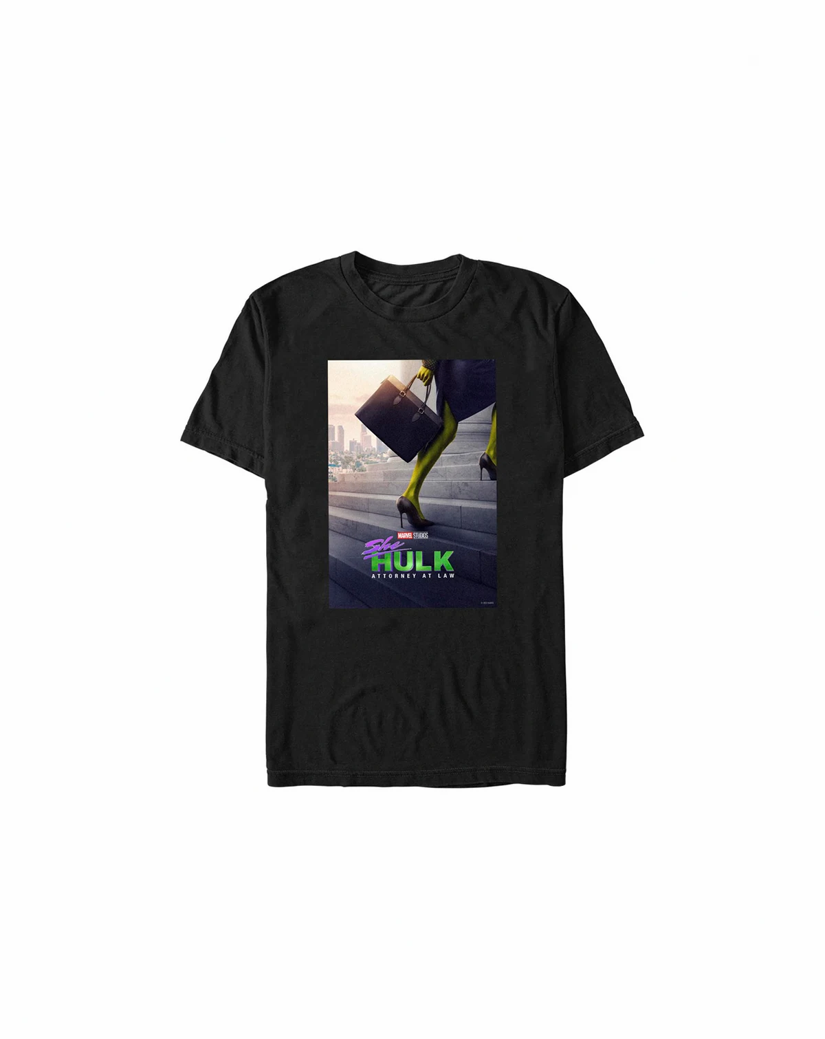 Men's She Hulk Poster Short Sleeve T-shirt
