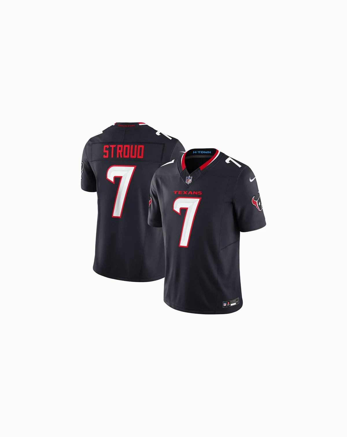 Men's C.J. Stroud Navy Houston Texans Vapor F.U.S.E. Limited Jersey