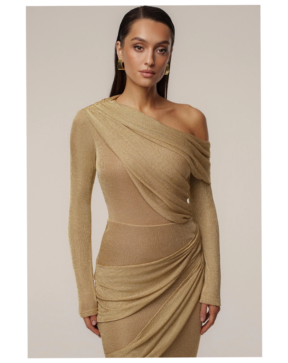 Women's Opulent Metallic Bodysuit