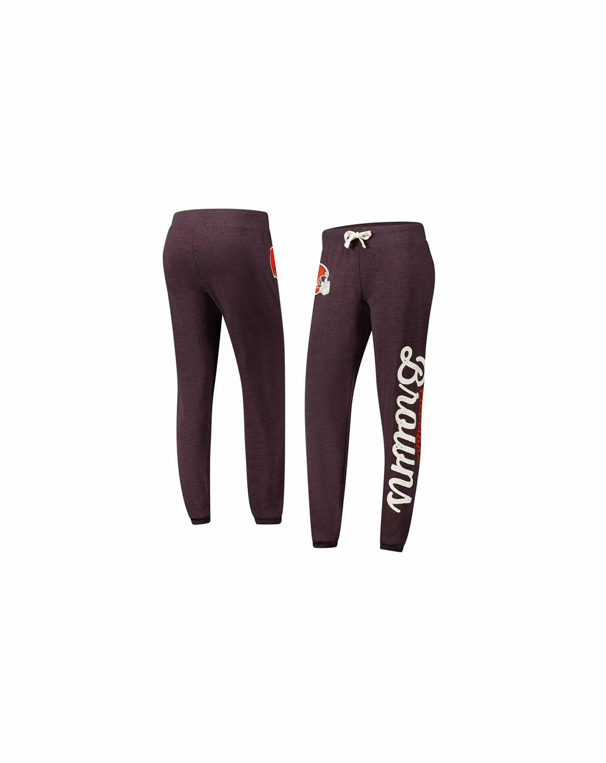 Women's Brown Cleveland Browns Scrimmage Fleece Pants