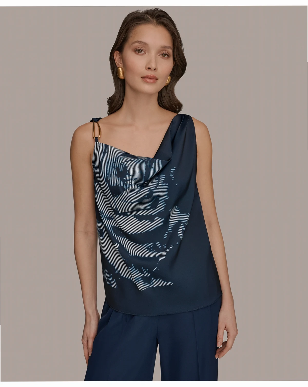 Women's Cowl Neck Blouse